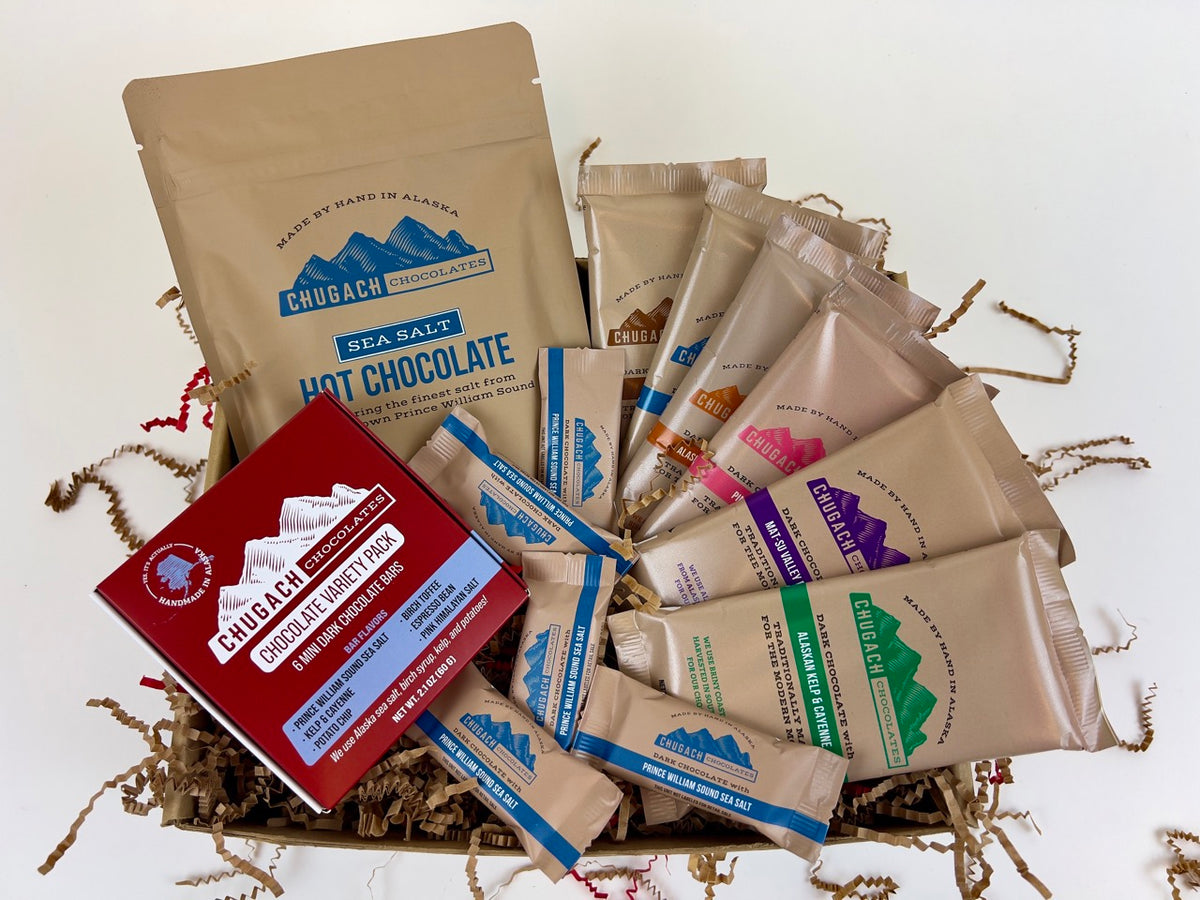 The Medium Variety Gift Box – Chugach Chocolates