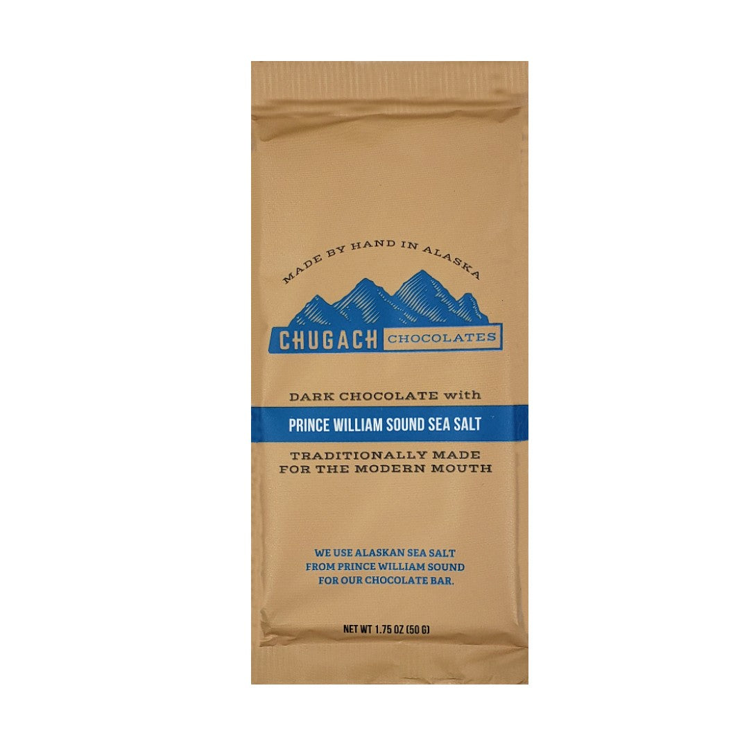 Dark Chocolate with Prince William Sound Sea Salt – Chugach Chocolates