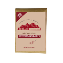 Load image into Gallery viewer, Dark Chocolate with Cider Spiced Alaska Apples [limited edition]