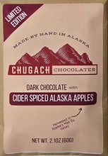 Load image into Gallery viewer, Dark Chocolate with Cider Spiced Alaska Apples [Limited Edition]