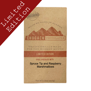 Dark Chocolate with Spruce Tip Raspberry Marshmallows [limited edition]