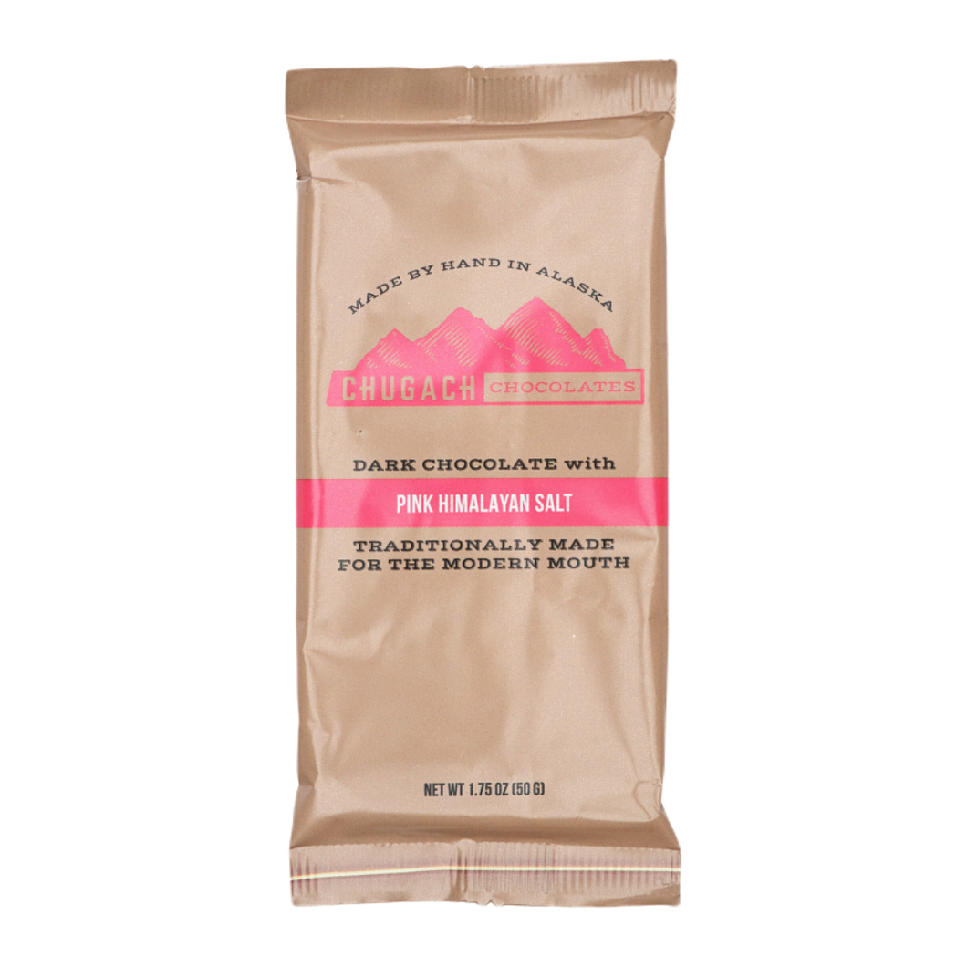 Dark Chocolate with Pink Himalayan Salt