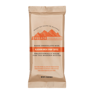 Dark Chocolate with Alaskan Birch Syrup Toffee – Chugach Chocolates