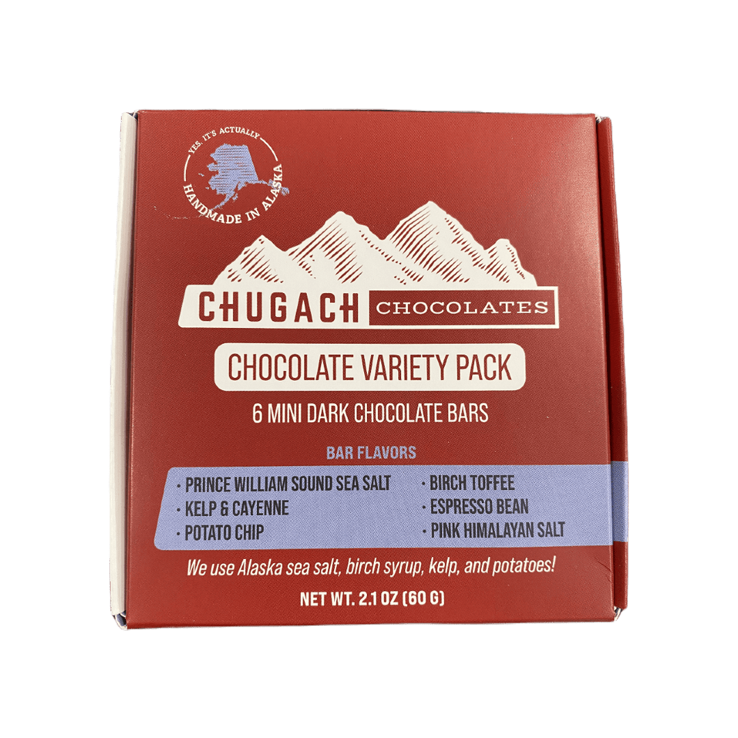 Mini-Bar Variety Box – Chugach Chocolates